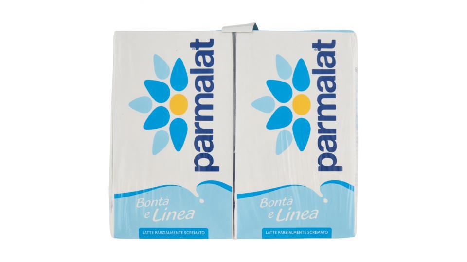 parmalat Bontà e Linea Latte Parzialmente Scremato