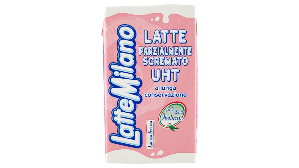 Latte Milano Latte Parzialmente Scremato UHT a lunga conservazione