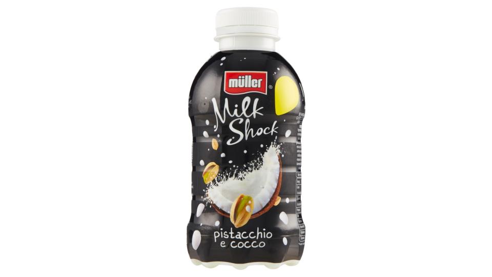 müller Milk Shock pistacchio e cocco