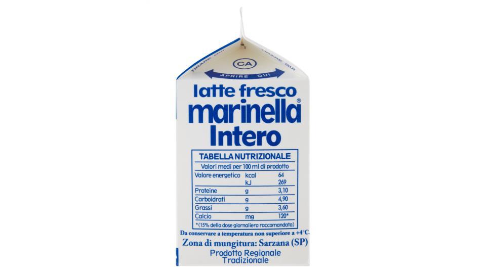 Marinella Latte fresco intero pastorizzato omogeneizzato