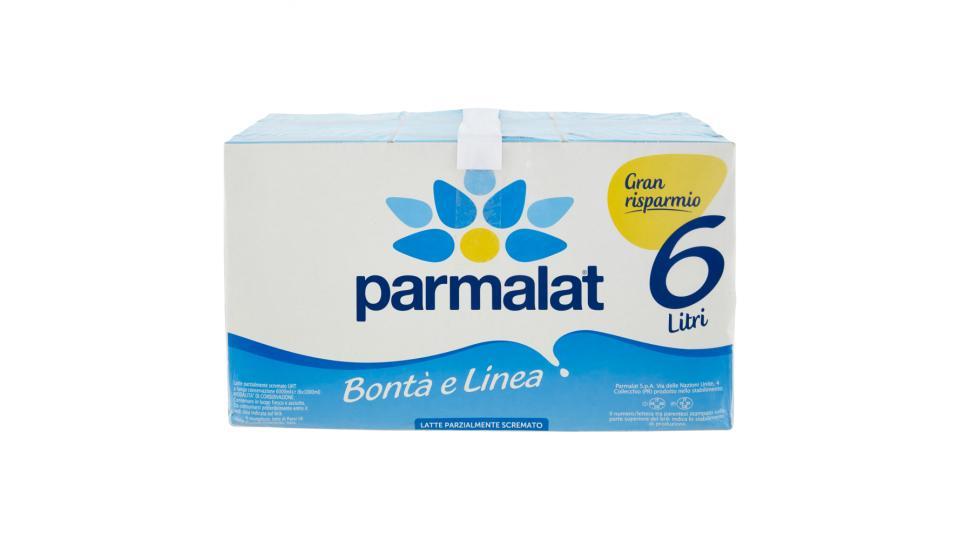 parmalat Bontà e Linea Latte Parzialmente Scremato