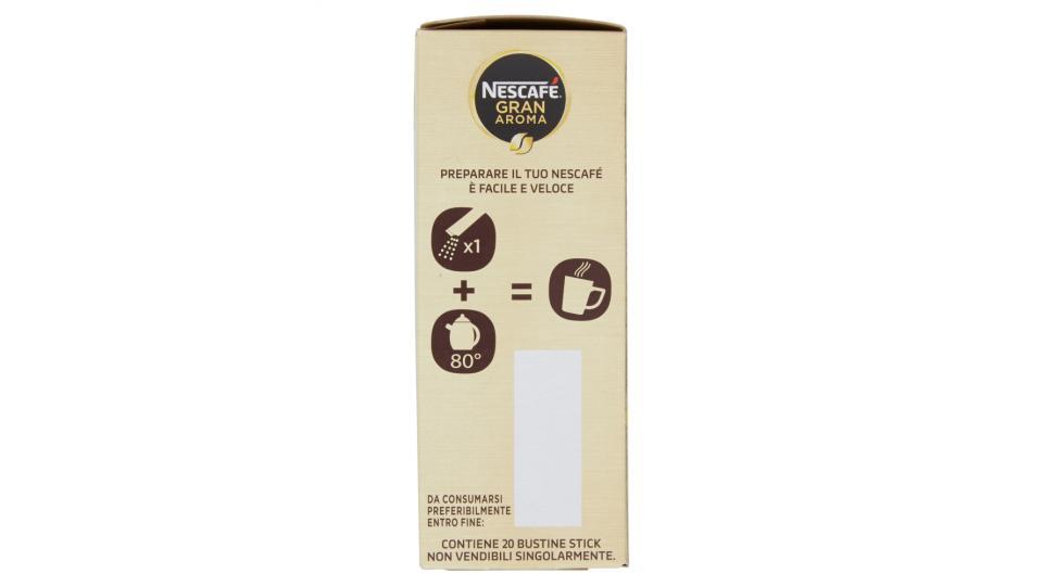 NESCAFÉ GRAN AROMA caffè solubile astuccio 20 bustine