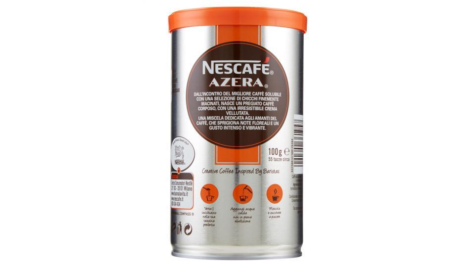 NESCAFÉ AZERA ESPRESSO Caffè solubile con caffè finemente macinato latta