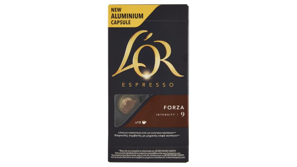 L'OR Espresso Forza 9 10 Capsule