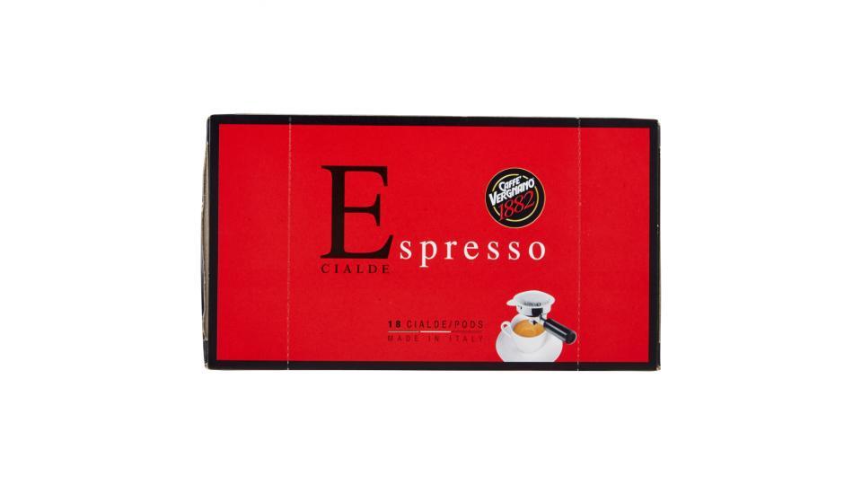 Caffè Vergnano 1882 Espresso Cialde 18 Cialde