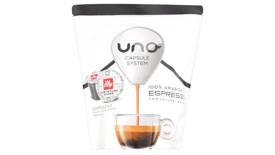 illy Uno capsule system Espresso 100 % arabica