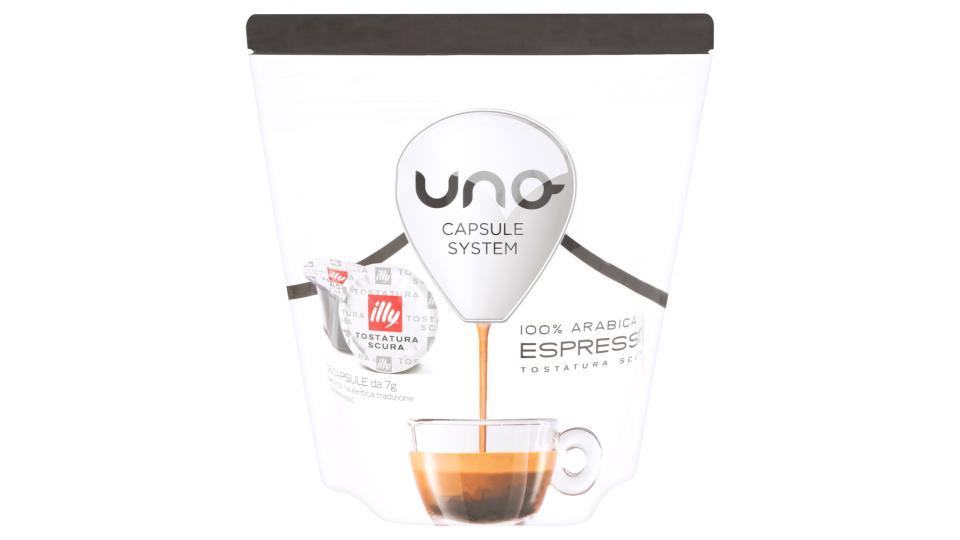 illy Uno capsule system Espresso 100 % arabica
