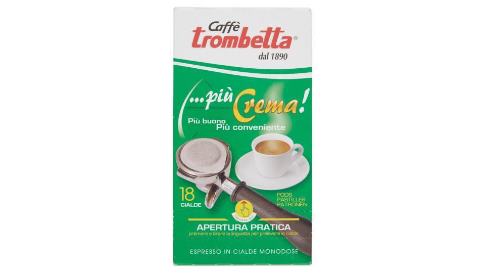 Caffè Trombetta Più Crema in Cialde 18 pz.