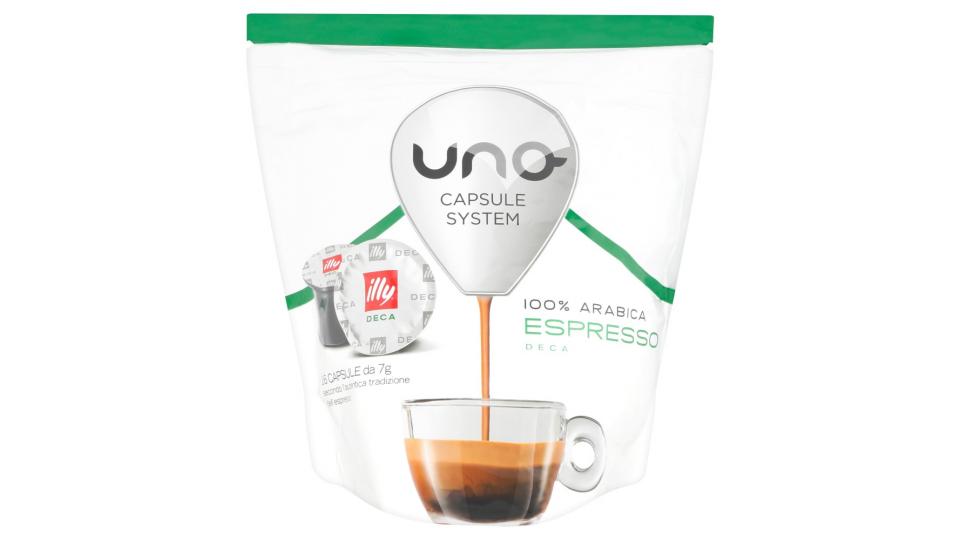 illy Uno capsule system Espresso deca