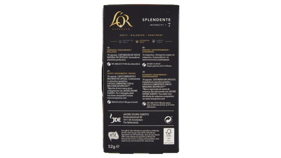 L'OR Espresso Splendente 7 10 Capsule