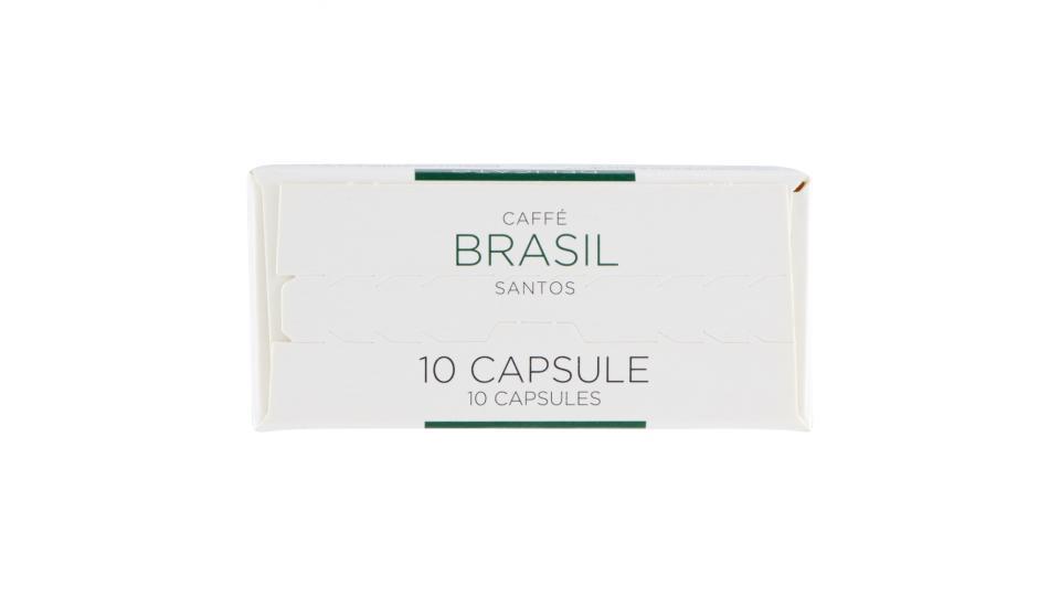 Caffè Corsini Compagnia dell'Arabica Caffé Brasil Santos 10 Capsule