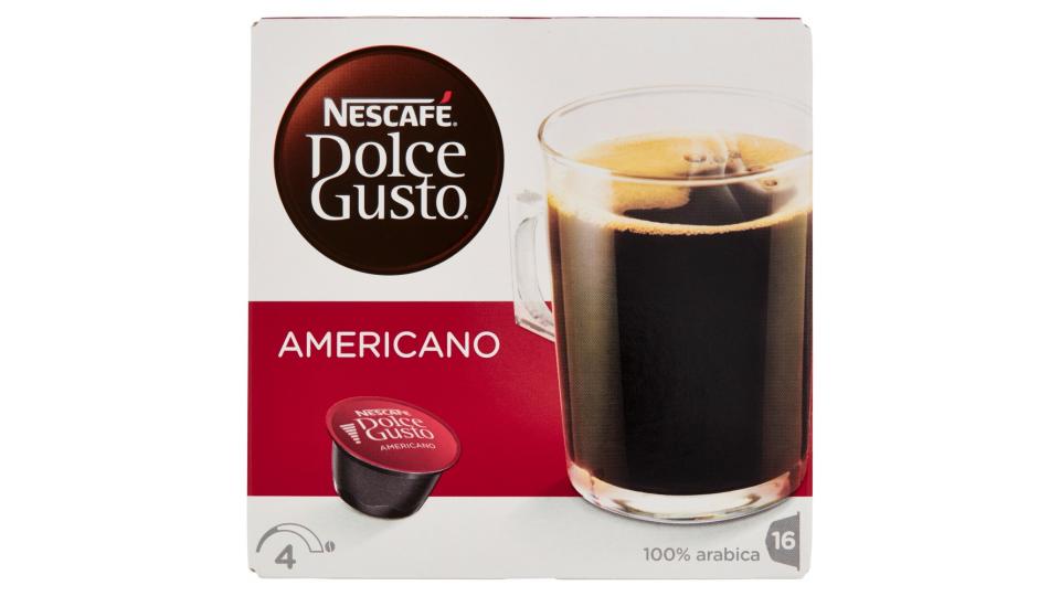 NESCAFÉ DOLCE GUSTO CAFFÈ AMERICANO caffè espresso lungo