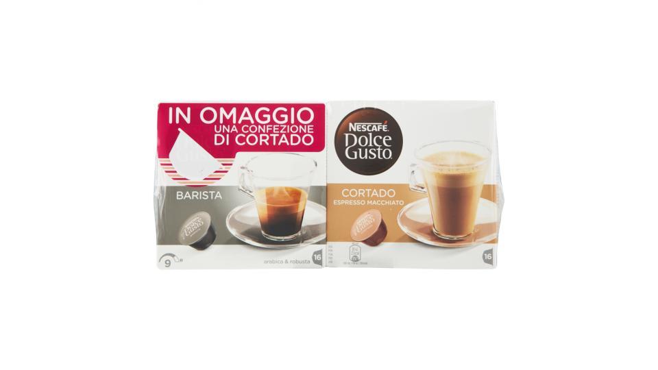 NESCAFÉ DOLCE GUSTO BARISTA E CORTADO ESPRESSO MACCHIATO caffè espresso e caffè macchiato