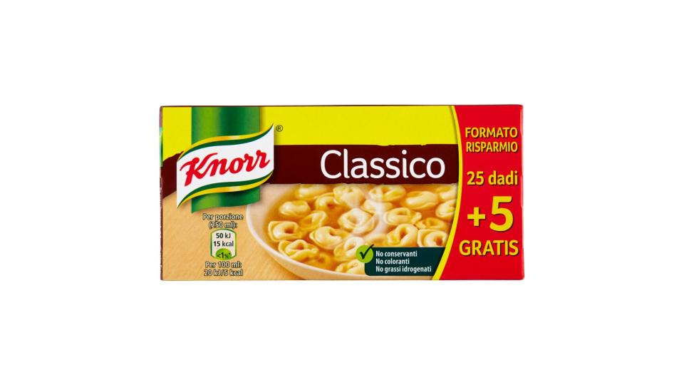 Knorr Classico 25 + 5 Gratis