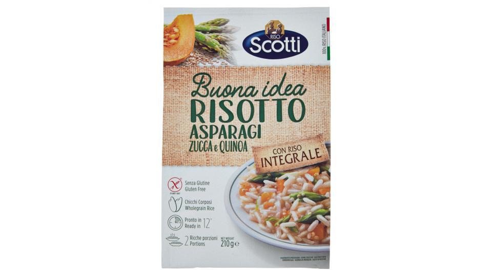 Riso Scotti Buona idea Risotto Asparagi Zucca e Quinoa