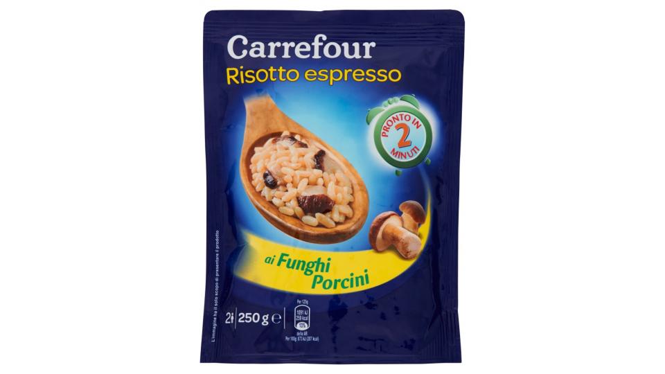 Carrefour Risotto espresso ai Funghi Porcini