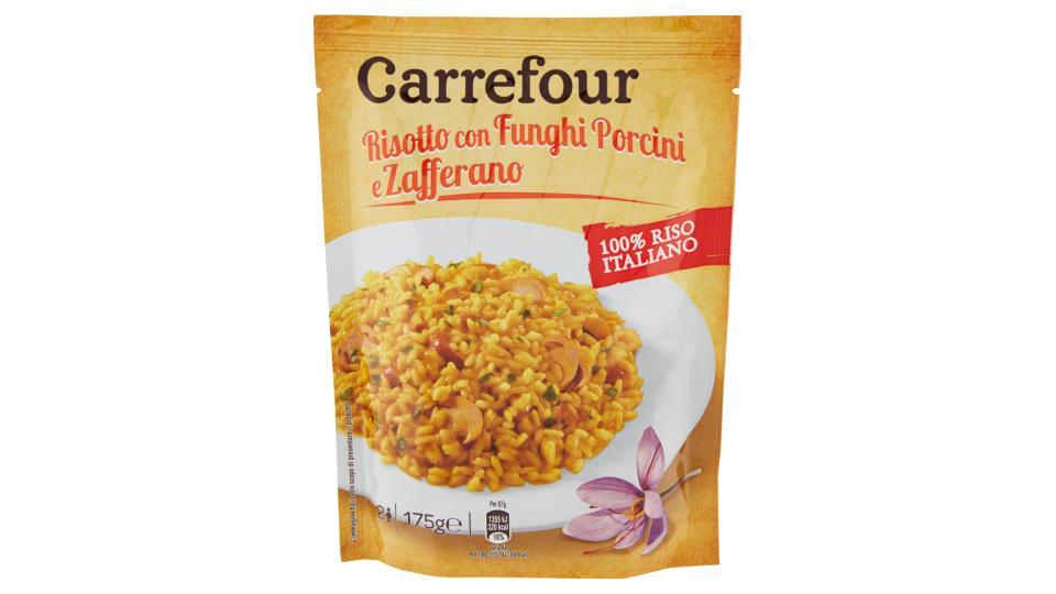 Carrefour Risotto con Funghi Porcini e Zafferano