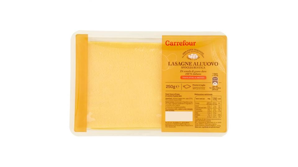 Carrefour Lasagne fresche all'uovo