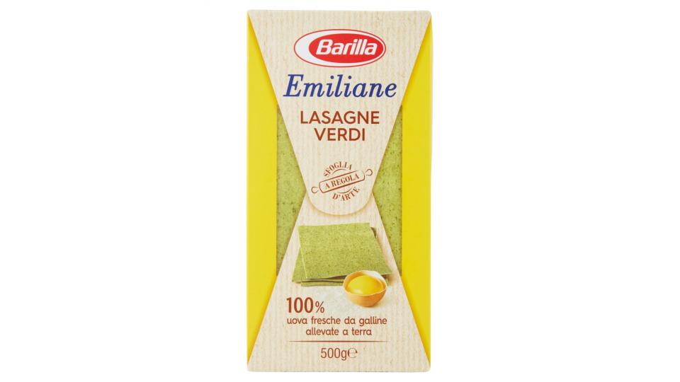 Barilla Emiliane Lasagne Verdi