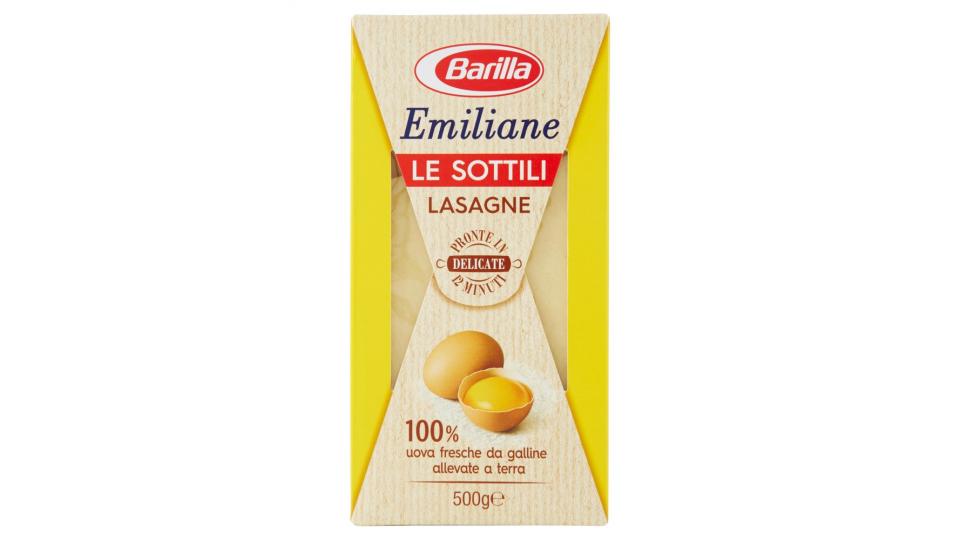 Barilla Emiliane Lasagne Sottili