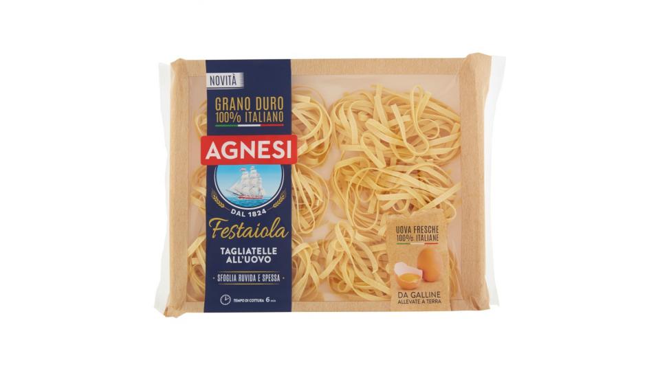 Agnesi Festaiola le tagliatelle all'uovo