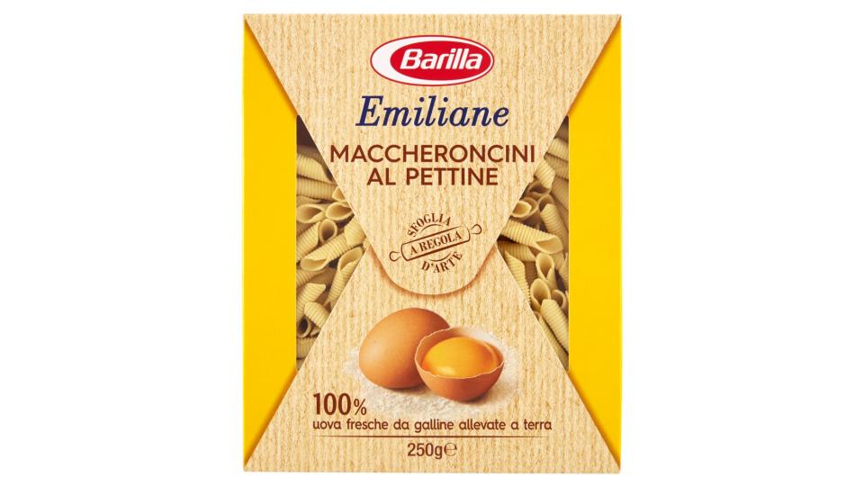 Barilla Emiliane Maccheroncini al Pettine all'uovo n.177