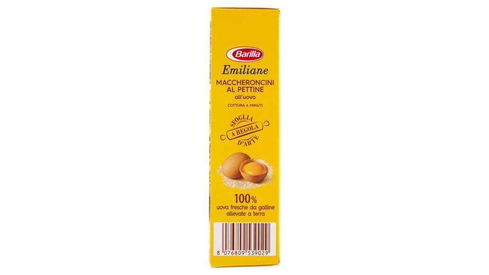 Barilla Emiliane Maccheroncini al Pettine all'uovo n.177