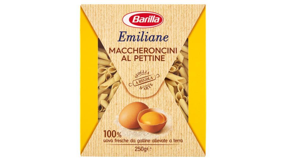 Barilla Emiliane Maccheroncini al Pettine all'uovo n.177