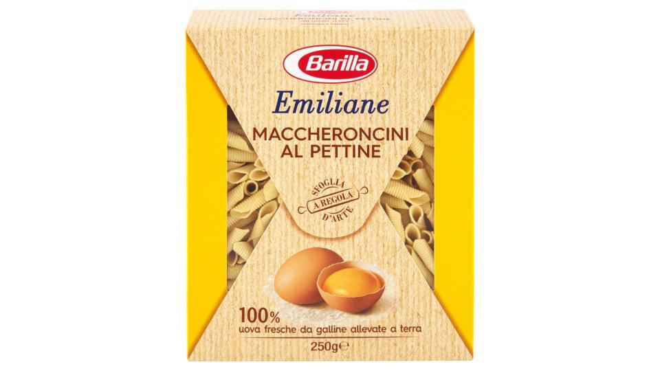 Barilla Emiliane Maccheroncini al Pettine all'uovo n.177