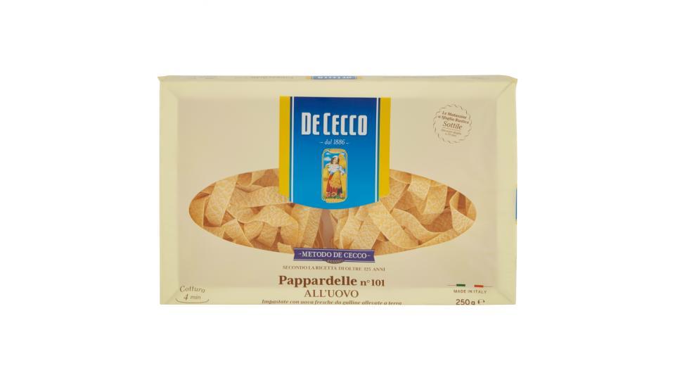 De Cecco Pappardelle n° 101 all'Uovo