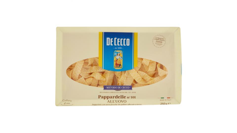 De Cecco Pappardelle n° 101 all'Uovo