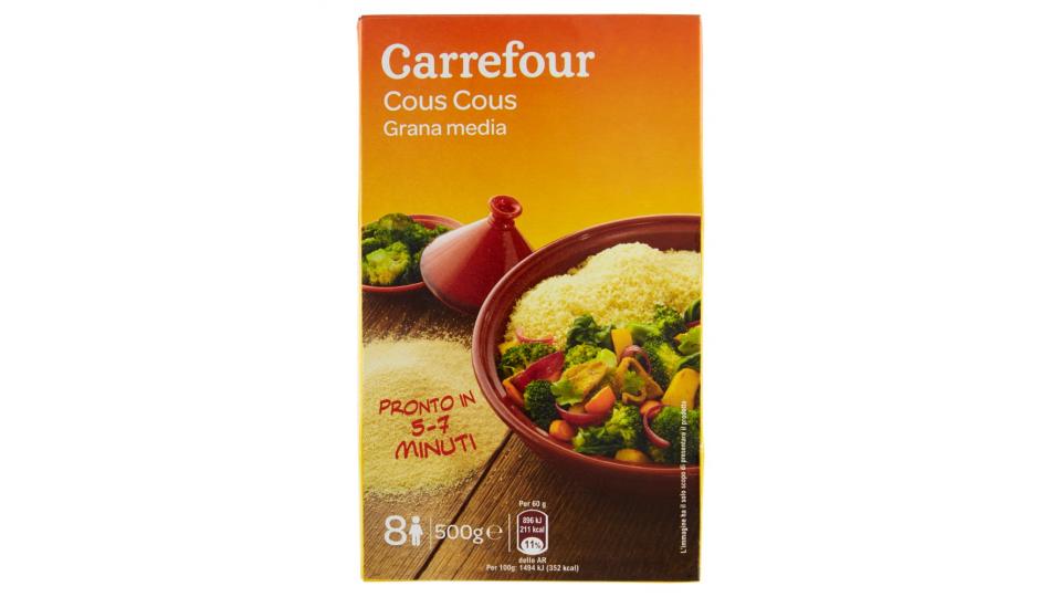 Carrefour Cous Cous Grana media