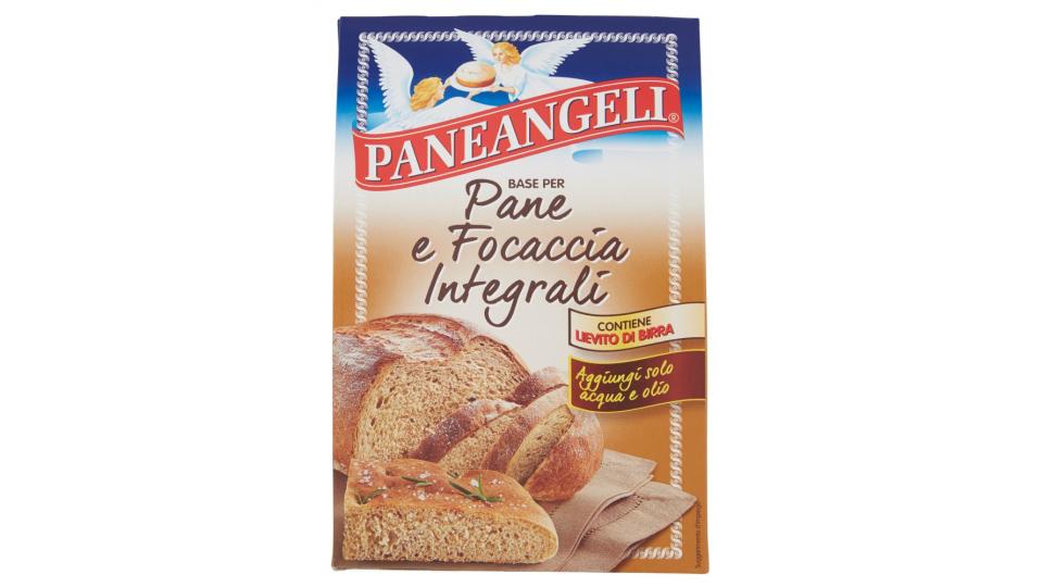 PANEANGELI Base per Pane e Focaccia Integrali