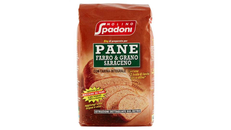 Molino Spadoni Pane farro & grano saraceno