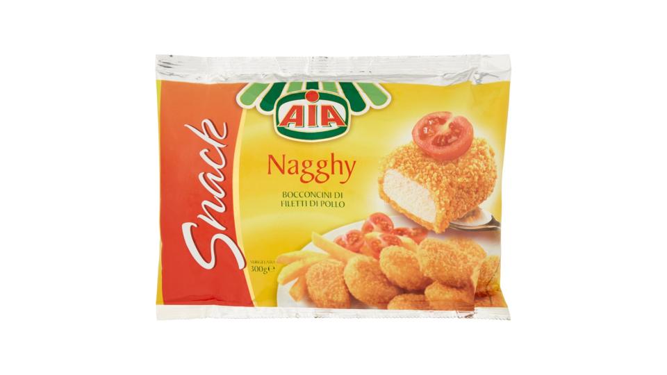 Aia Nagghy Bocconcini di Filetti di Pollo Surgelato