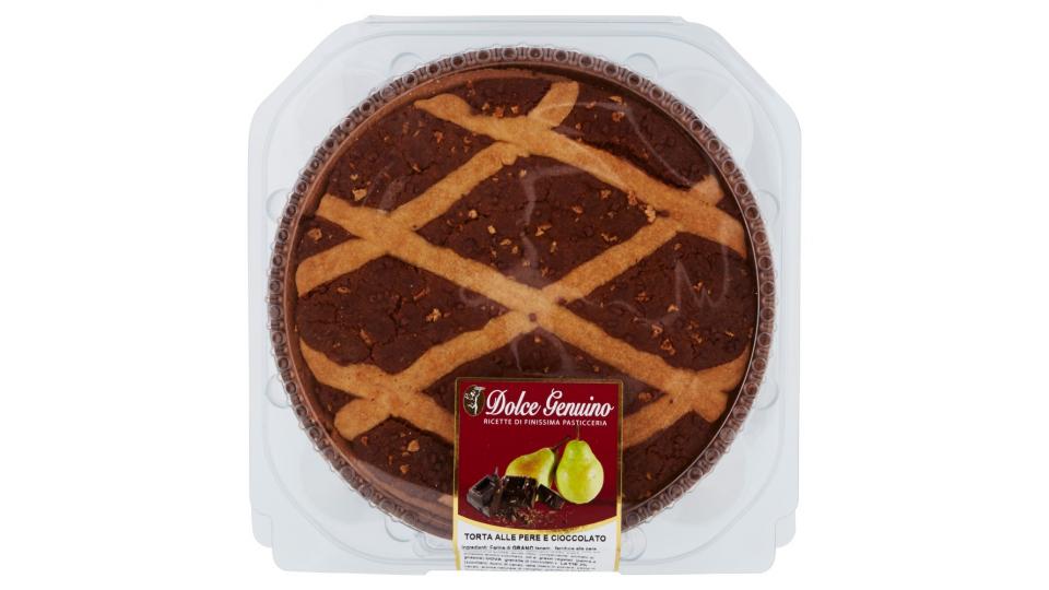 Dolce Genuino Torta alle Pere e Cioccolato