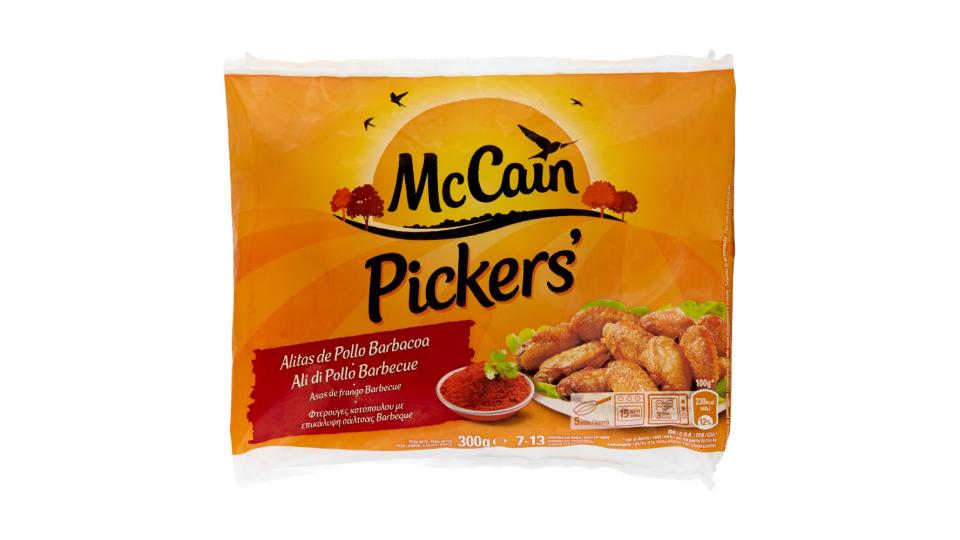 McCain Pickers' Ali di Pollo al Barbecue