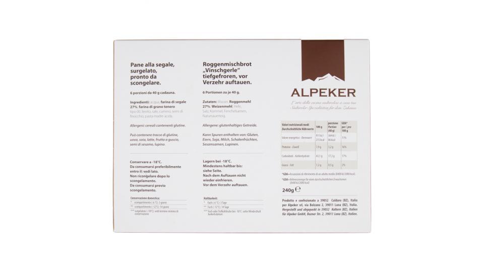 Alpeker 6 Mini Segalini Congelati