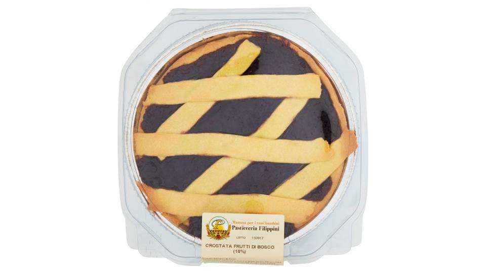 Pasticceria Filippini Crostata Frutti di Bosco (18%) Tonda