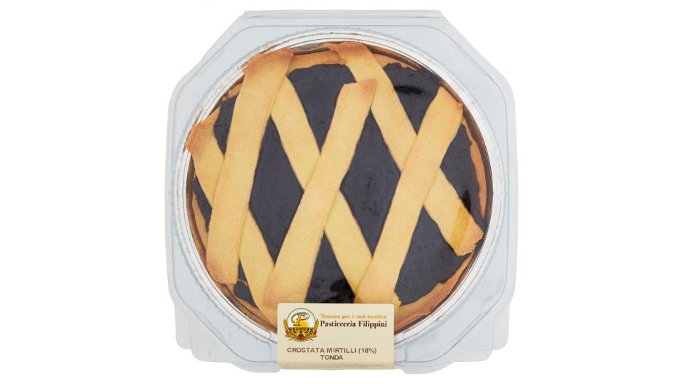 Pasticceria Filippini Crostata Mirtilli (18%) Tonda