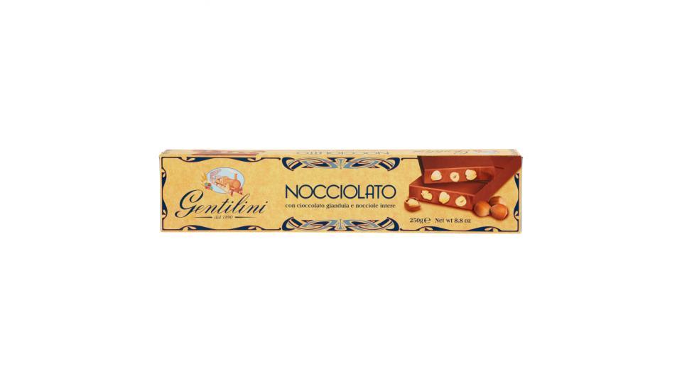 Gentilini Nocciolato con cioccolato gianduia e nocciole intere