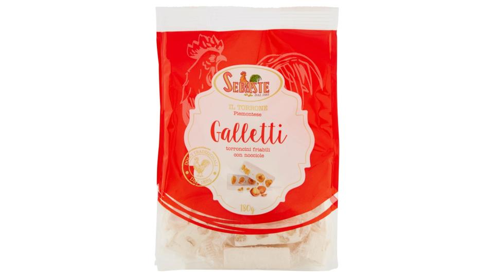 Sebaste Galletti Torroncini Friabili con Nocciole