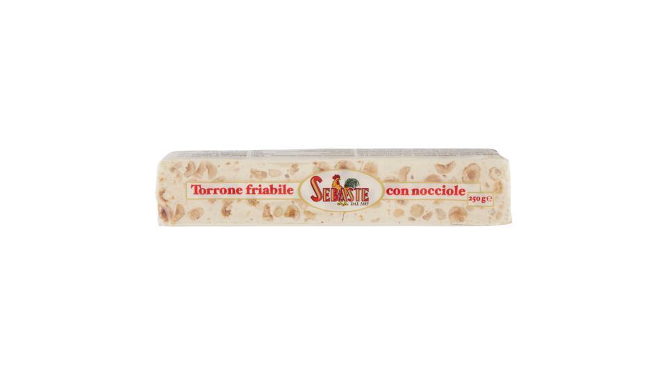 Sebaste Torrone friabile con nocciole