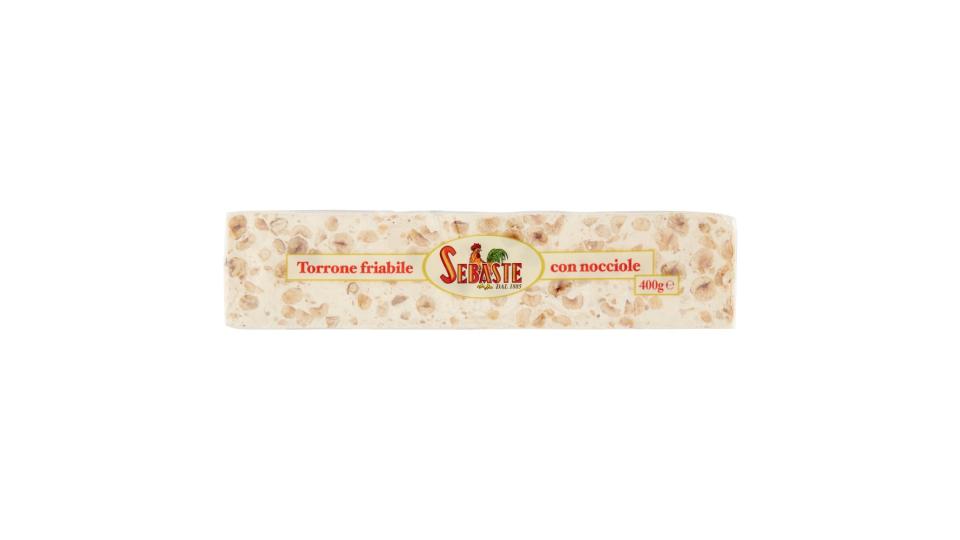 Sebaste Torrone friabile con nocciole