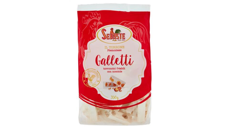 Sebaste Galletti torroncini friabili con nocciole