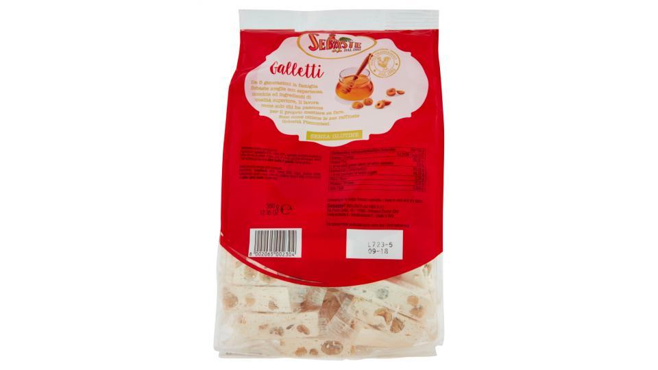 Sebaste Galletti torroncini friabili con nocciole