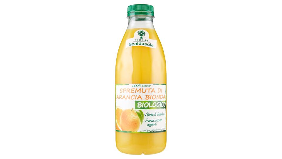 Fattoria Scaldasole Spremuta di Arancia Bionda 100% succo Biologico