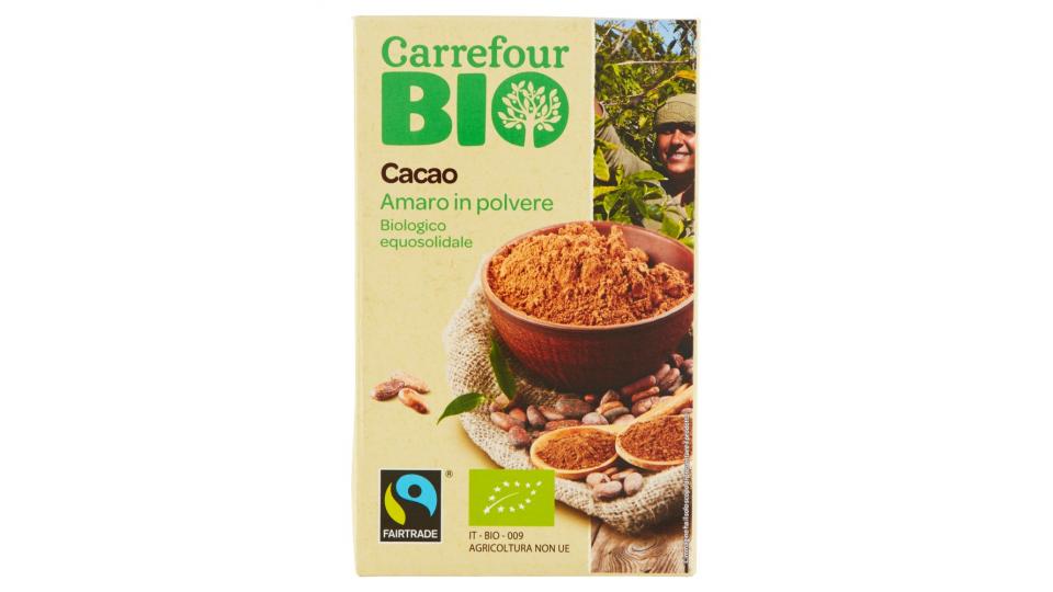 Carrefour Bio Cacao Amaro in polvere