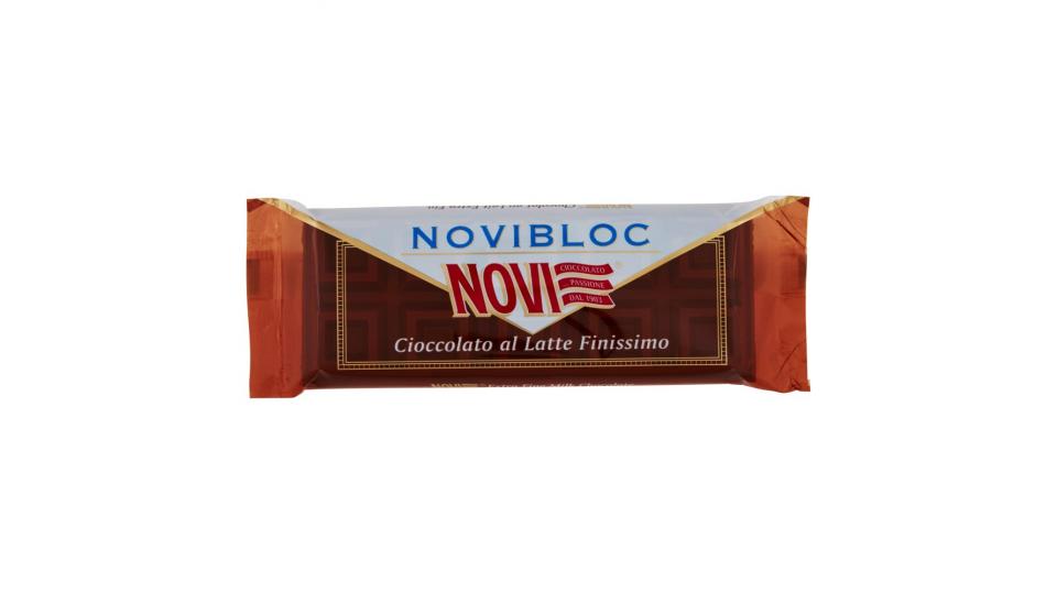 Novi Novibloc cioccolato al latte finissimo