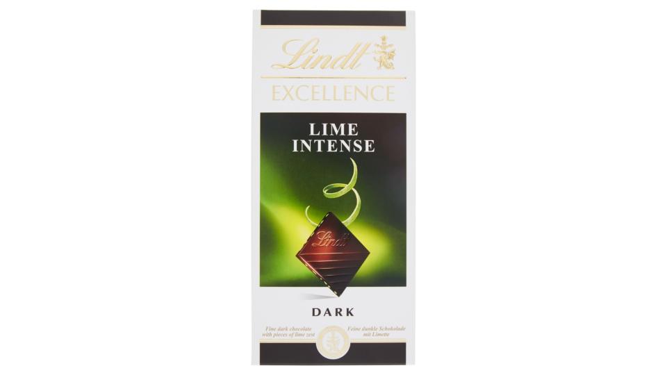 Lindt Excellence Lime Intense Dark